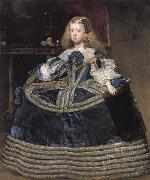 Diego Velazquez Infanta Margarita Teresa in a blue dress Spain oil painting artist